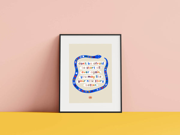 Your New Story - Giclee Print